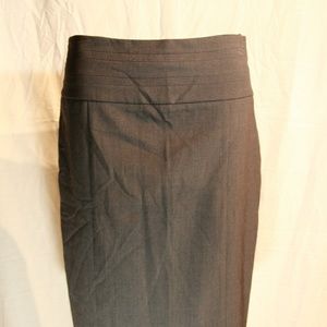 Memoir Beverly Charcoal Gray Pencil Skirt